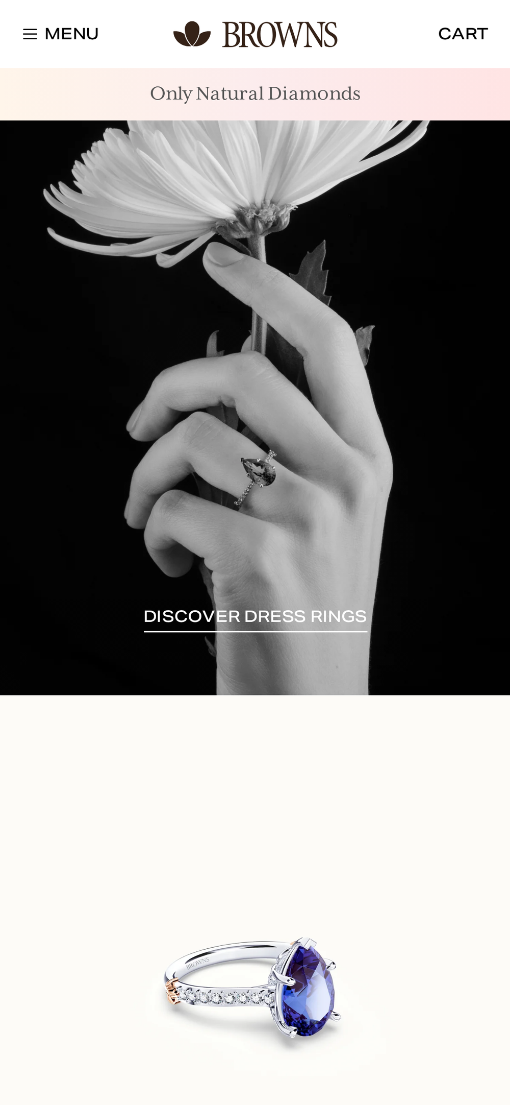 Browns — jewellers, since 1970. — mobile 1